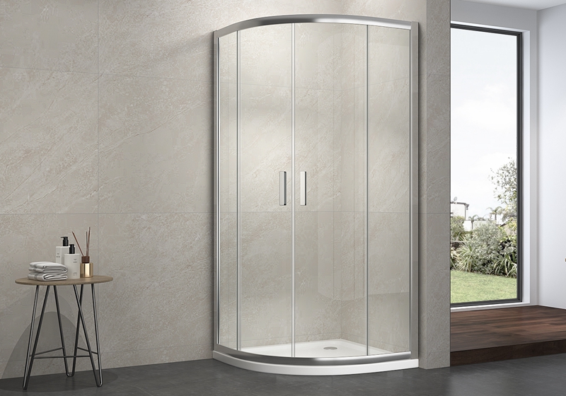 EX-503A 6mm glass quadrant  sliding plus shower enclosure