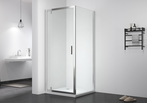PV 306+PV 01 6mm easy clean glass hinge classic shower door+side panel 