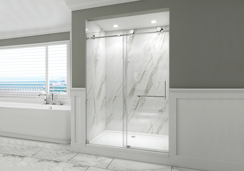 EX-820 10MM 60x76 inch  Sliding shower door for hotel
